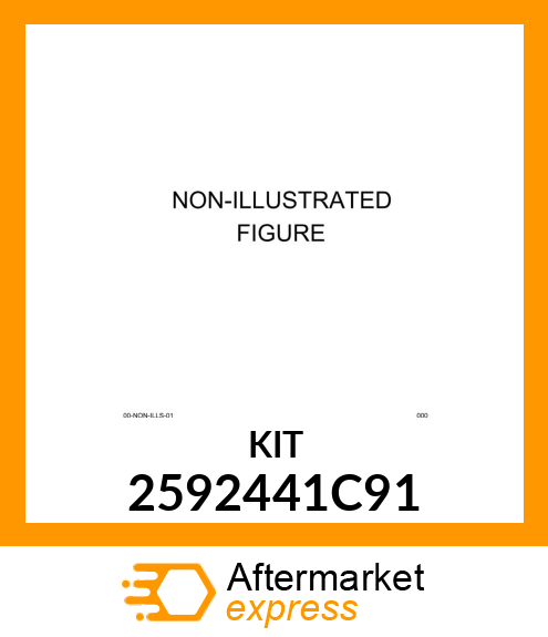 KIT, GASKET AND SEAL M90 2592441C91