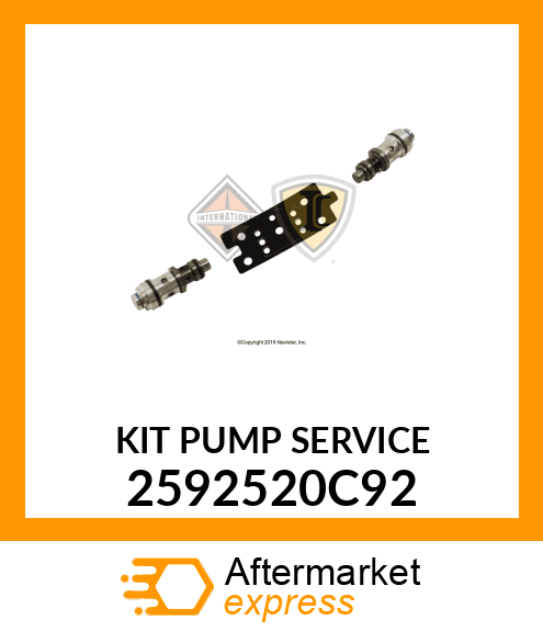 KIT PUMP SERVICE 2592520C92