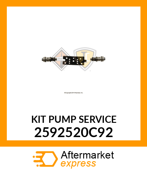 KIT PUMP SERVICE 2592520C92