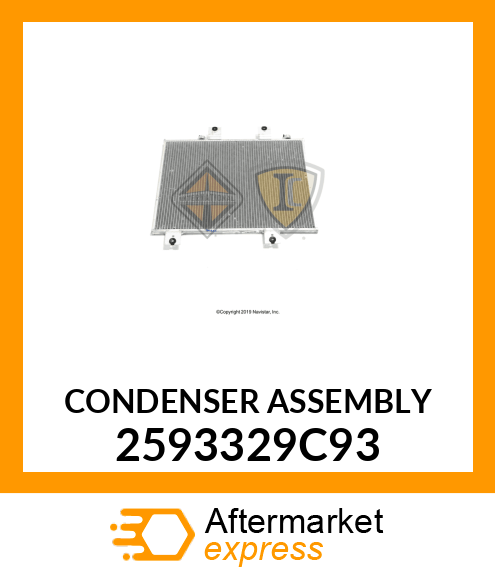 CONDENSER ASSEMBLY 2593329C93