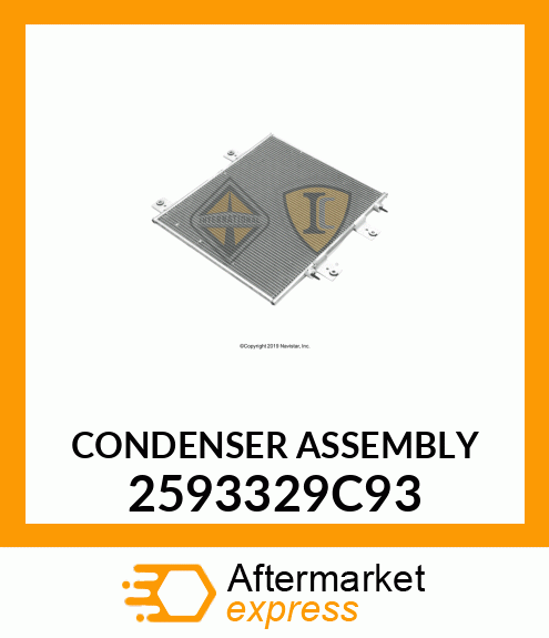 CONDENSER ASSEMBLY 2593329C93