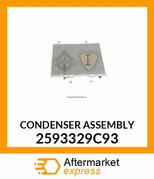 CONDENSER ASSEMBLY 2593329C93