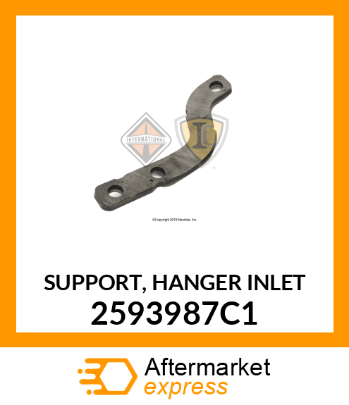 SUPPORT, HANGER INLET 2593987C1