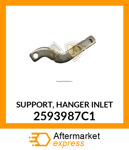 SUPPORT, HANGER INLET 2593987C1