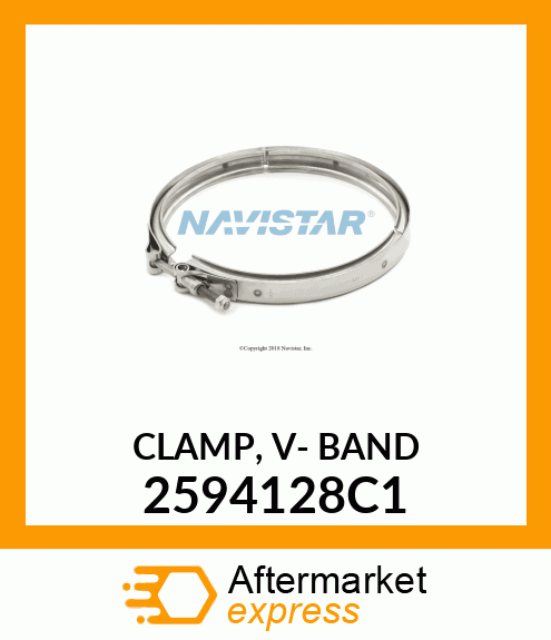 CLAMP, V- BAND 2594128C1