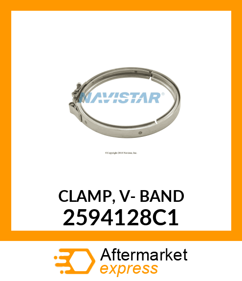 CLAMP, V- BAND 2594128C1