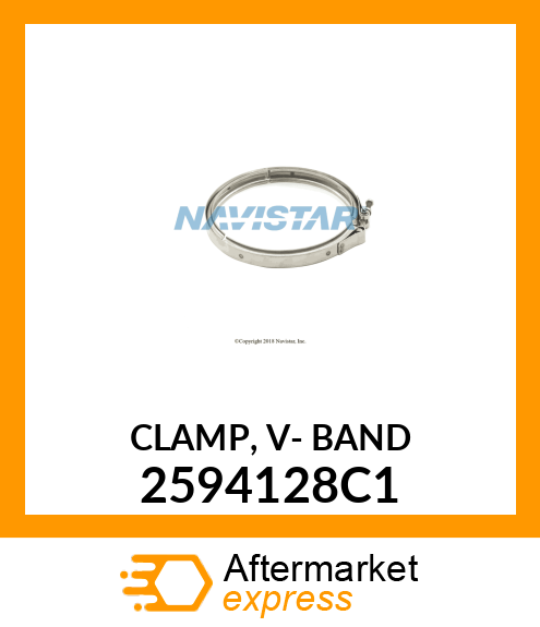 CLAMP, V- BAND 2594128C1