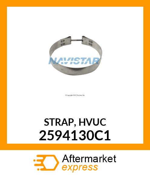 STRAP, HVUC 2594130C1