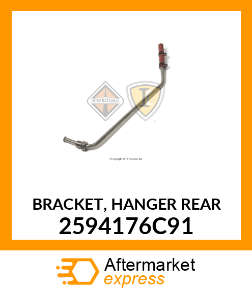 BRACKET, HANGER REAR 2594176C91