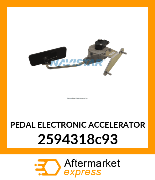 PEDAL ELECTRONIC ACCELERATOR 2594318c93