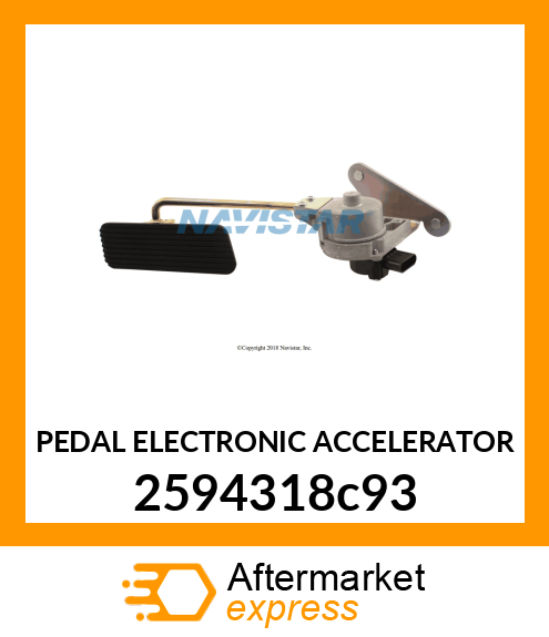 PEDAL ELECTRONIC ACCELERATOR 2594318c93