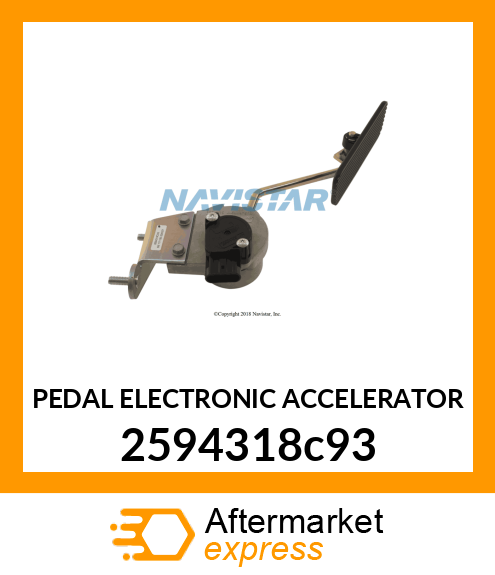 PEDAL ELECTRONIC ACCELERATOR 2594318c93