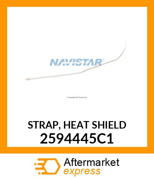 STRAP, HEAT SHIELD 2594445C1