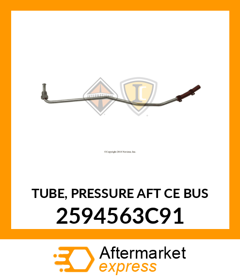 TUBE, PRESSURE AFT CE BUS 2594563C91