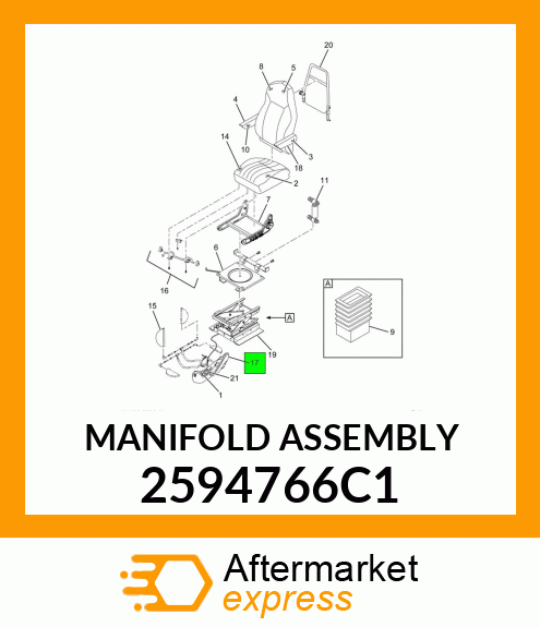 MANIFOLD ASSEMBLY 2594766C1