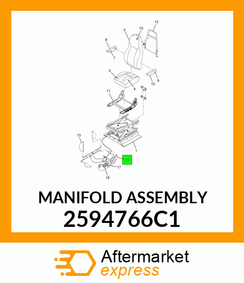 MANIFOLD ASSEMBLY 2594766C1