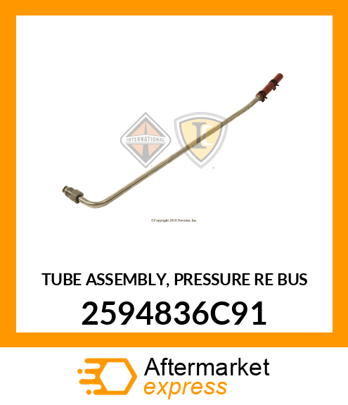 TUBE ASSEMBLY, PRESSURE RE BUS 2594836C91