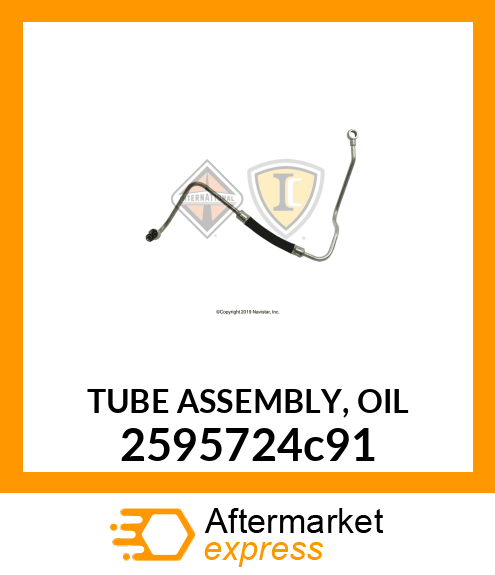 TUBE ASSEMBLY, OIL 2595724c91
