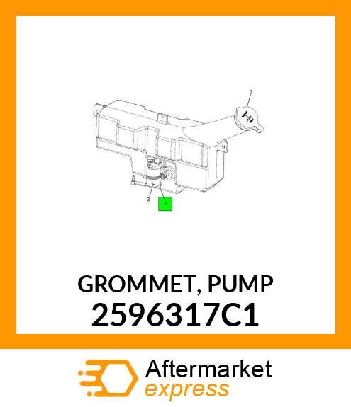 GROMMET, PUMP 2596317C1