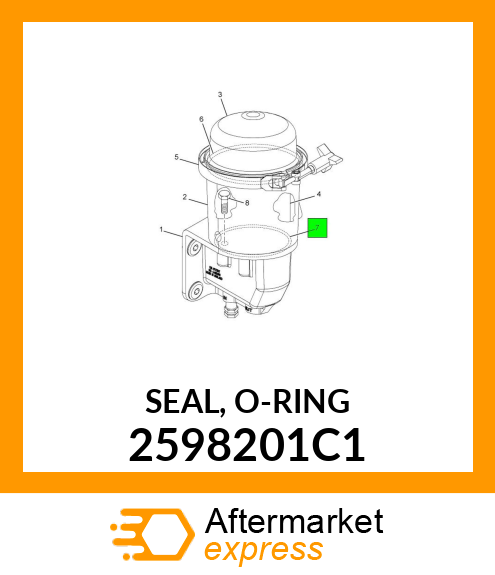 SEAL, O-RING 2598201C1