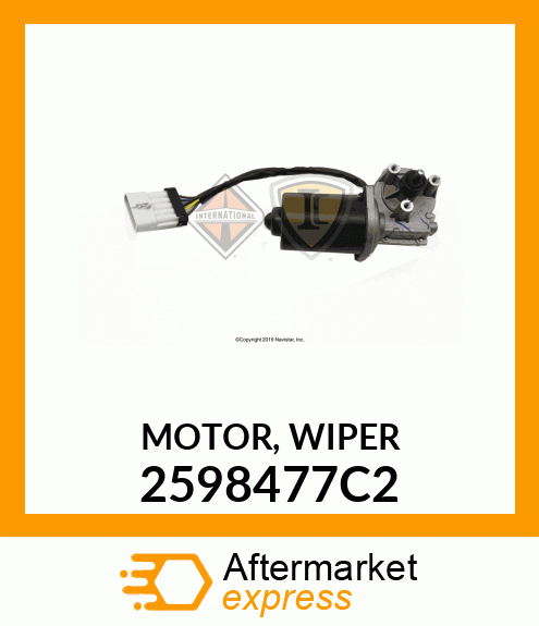 MOTOR, WIPER 2598477C2