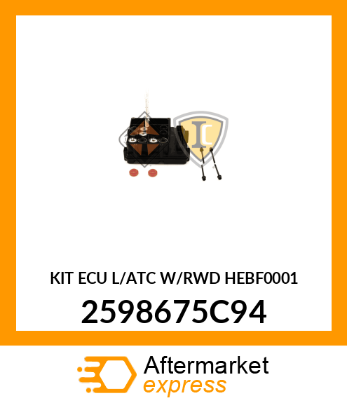 KIT ECU L/ATC W/RWD HEBF0001 2598675C94
