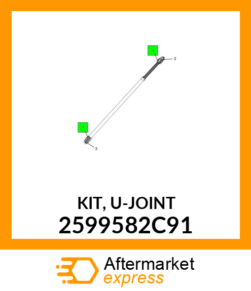 KIT, U-JOINT 2599582C91