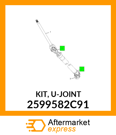 KIT, U-JOINT 2599582C91