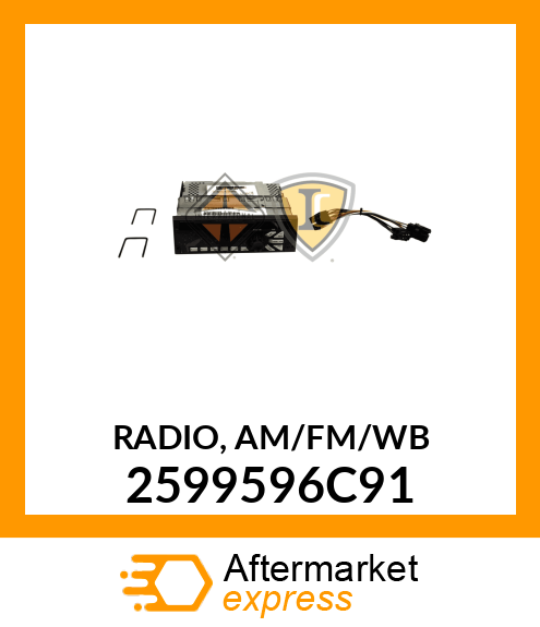 RADIO, AM/FM/WB 2599596C91