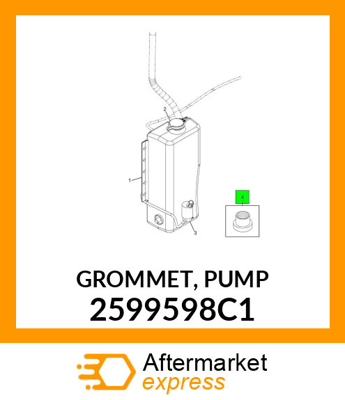 GROMMET, PUMP 2599598C1