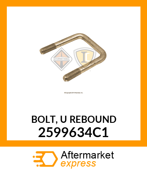 BOLT, U REBOUND 2599634C1