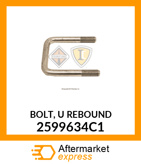 BOLT, U REBOUND 2599634C1