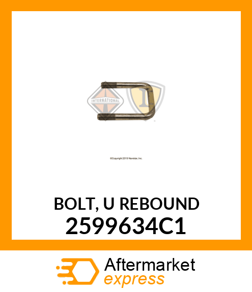 BOLT, U REBOUND 2599634C1