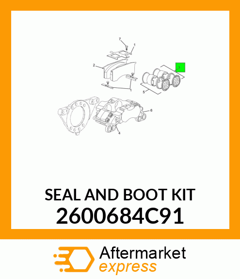 SEAL AND BOOT KIT 2600684C91