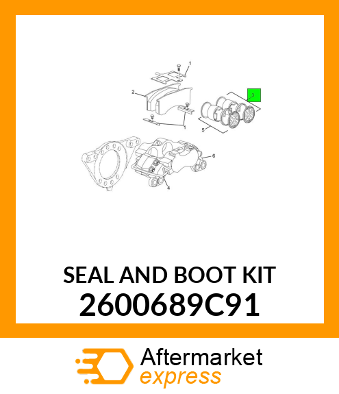 SEAL AND BOOT KIT 2600689C91