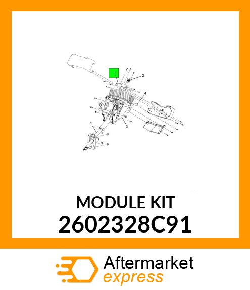 KIT, REPLACEMENT GAS SPRING TILT /TELESCOPING 2602328C91