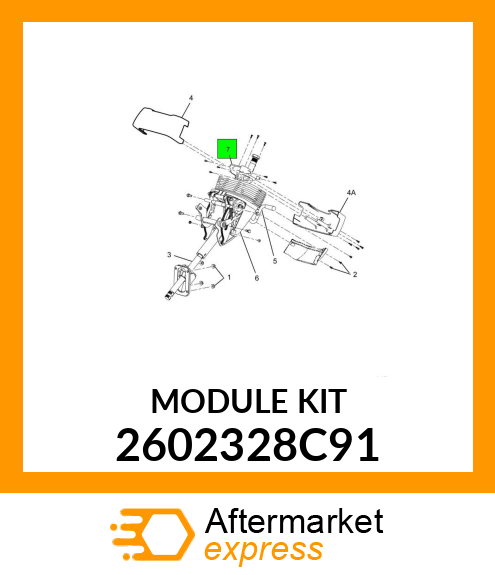 KIT, REPLACEMENT GAS SPRING TILT /TELESCOPING 2602328C91