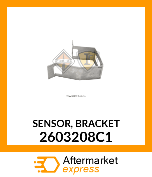 SENSOR, BRACKET 2603208C1