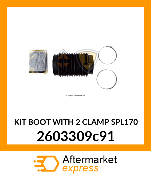 KIT BOOT WITH 2 CLAMP SPL170 2603309c91