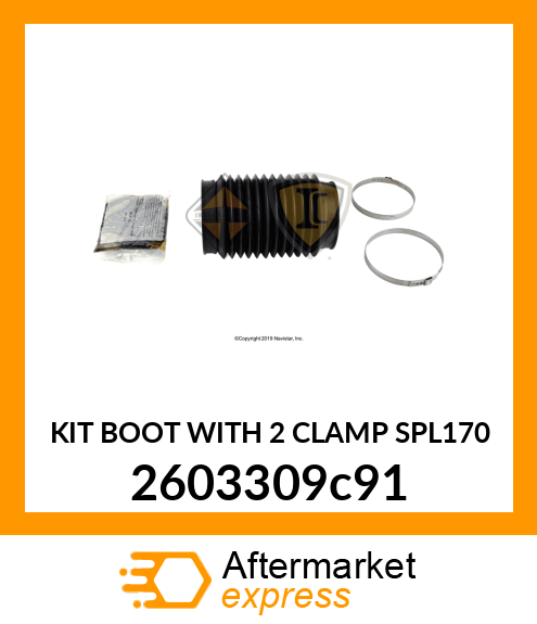 KIT BOOT WITH 2 CLAMP SPL170 2603309c91