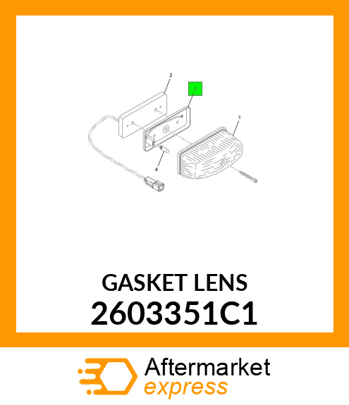 GASKET LENS 2603351C1