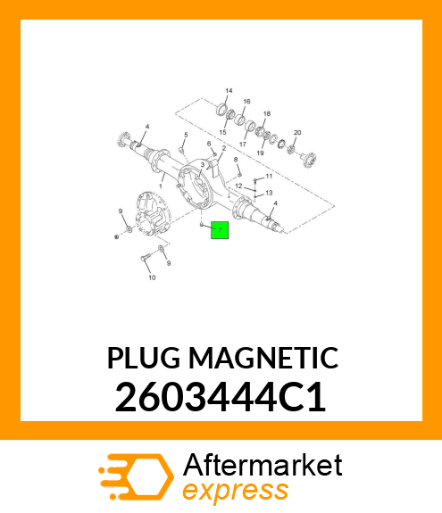 PLUG MAGNETIC 2603444C1