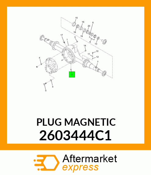 PLUG MAGNETIC 2603444C1