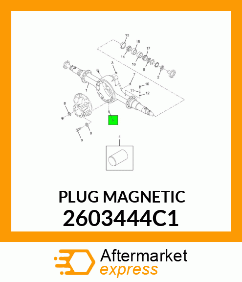 PLUG MAGNETIC 2603444C1