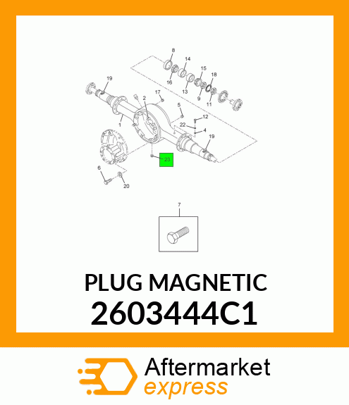 PLUG MAGNETIC 2603444C1