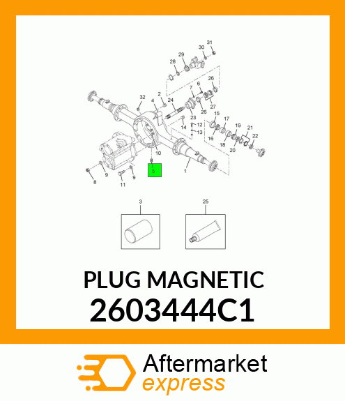 PLUG MAGNETIC 2603444C1