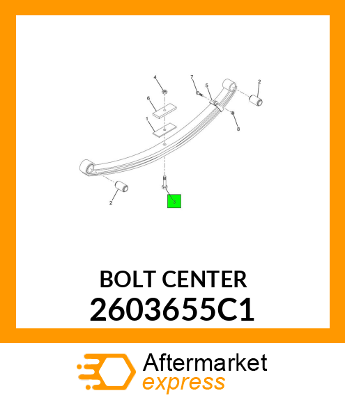 BOLT CENTER 2603655C1