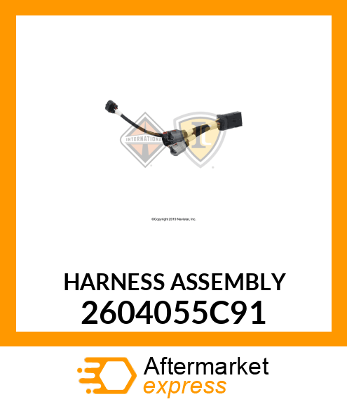 HARNESS ASSEMBLY 2604055C91