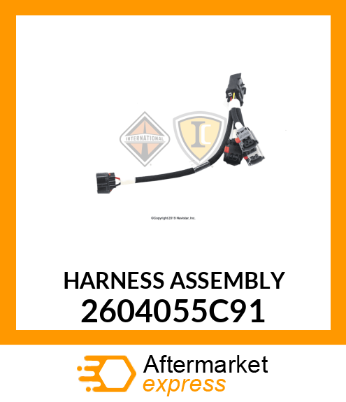 HARNESS ASSEMBLY 2604055C91