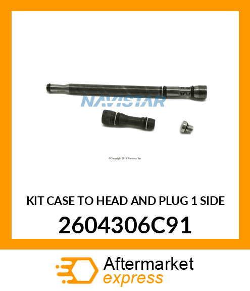 KIT CASE TO HEAD AND PLUG 1 SIDE 2604306C91